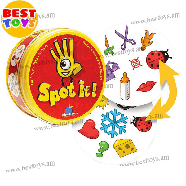 BestToys Ժամանցային խաղեր Սեղանի խաղ | Spot It